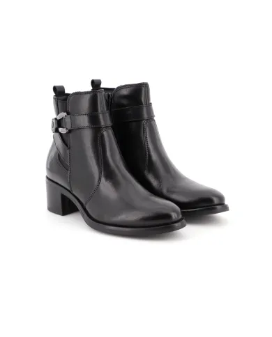 Cinzia Soft Tronchetto Nero - Glamour Calzature