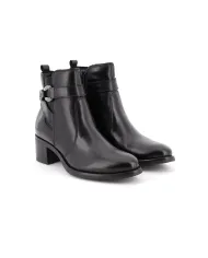 Cinzia Soft Tronchetto Nero - Glamour Calzature