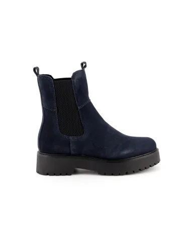 Cinzia Soft Tronchetto Blu - Glamour Calzature