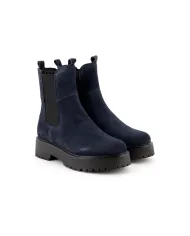 Cinzia Soft Tronchetto Blu - Glamour Calzature