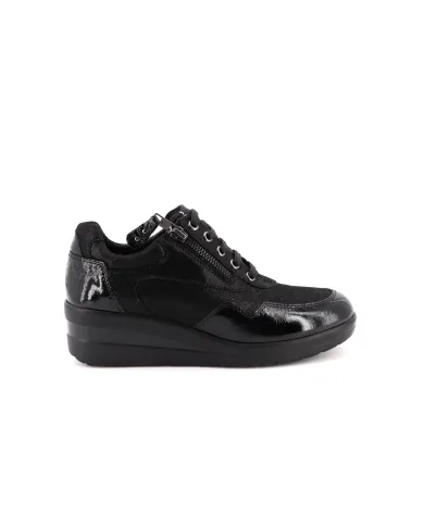 Cinzia Soft Sneakers Nero - Glamour Calzature