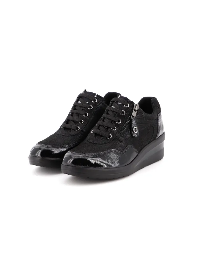 Cinzia Soft Sneakers Nero - Glamour Calzature Cinzia Soft Sneakers Nero - Glamour Calzature