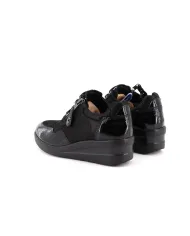 Cinzia Soft Sneakers Nero - Glamour Calzature