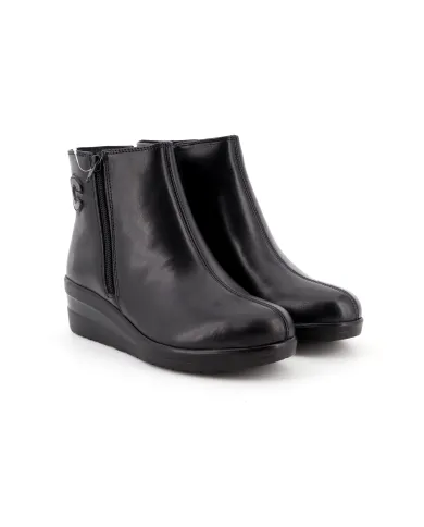 Cinzia Soft Tronchetto Nero - Glamour Calzature