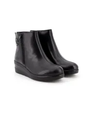 Cinzia Soft Tronchetto Nero - Glamour Calzature