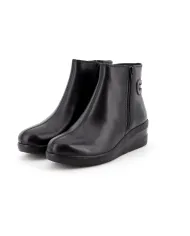 Cinzia Soft Tronchetto Nero - Glamour Calzature