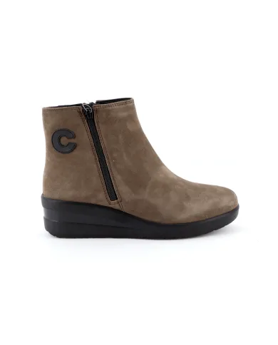 Cinzia Soft Tronchetto Taupe - Glamour Calzature Cinzia Soft Tronchetto Taupe - Glamour Calzature
