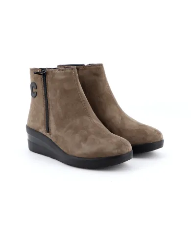 Cinzia Soft Tronchetto Taupe - Glamour Calzature Cinzia Soft Tronchetto Taupe - Glamour Calzature