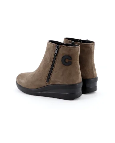 Cinzia Soft Tronchetto Taupe - Glamour Calzature