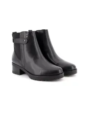 Cinzia Soft Tronchetto Nero - Glamour Calzature