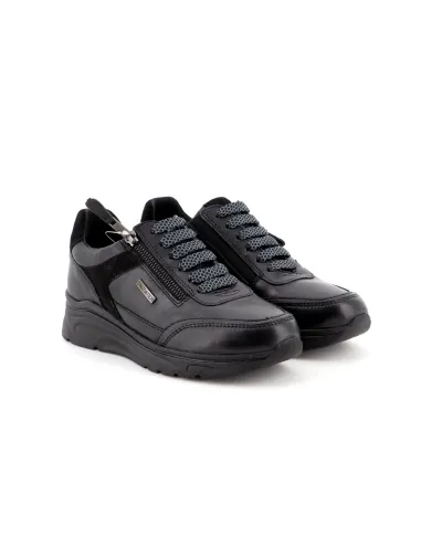 Cinzia Soft Sneakers Nero - Glamour Calzature
