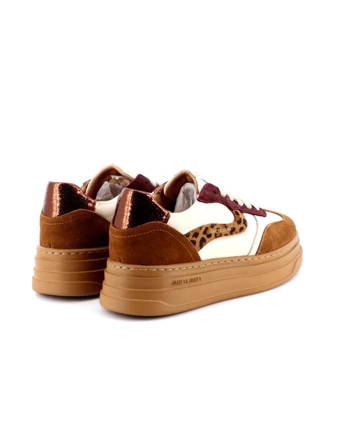 JANET&JANET Sneaker Beige - Glamour Calzature JANET&JANET Sneaker Beige - Glamour Calzature