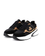 JANET&JANET Sneakers Nero - Glamour Calzature
