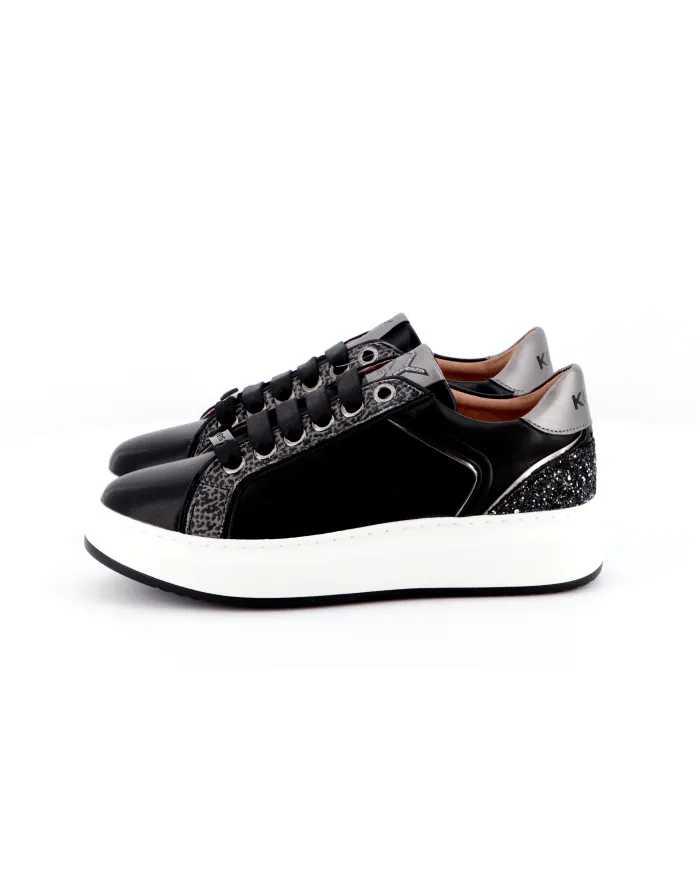 KEYS Sneakers Nero - Glamour Calzature