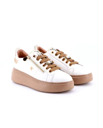 KEYS Sneakers Bianco - Glamour Calzature KEYS Sneakers Bianco - Glamour Calzature