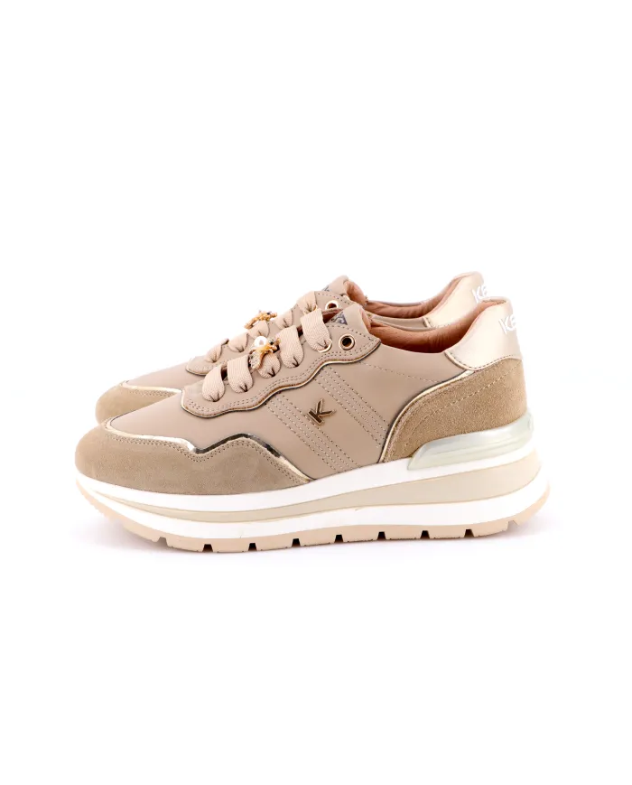 KEYS Sneakers Beige - Glamour Calzature KEYS Sneakers Beige - Glamour Calzature