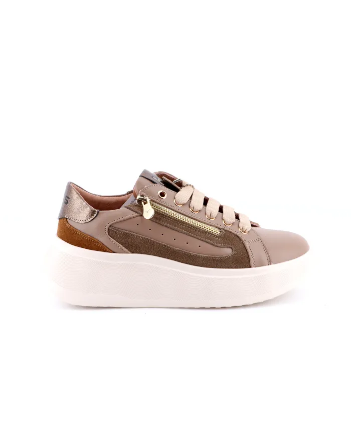 KEYS Sneakers Beige - Glamour Calzature KEYS Sneakers Beige - Glamour Calzature