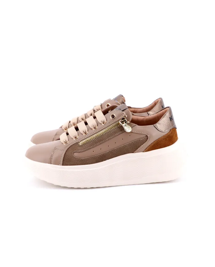 KEYS Sneakers Beige - Glamour Calzature