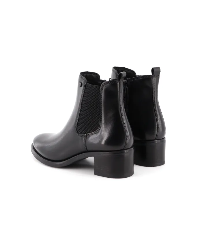 KEYS Tronchetto Nero - Glamour Calzature