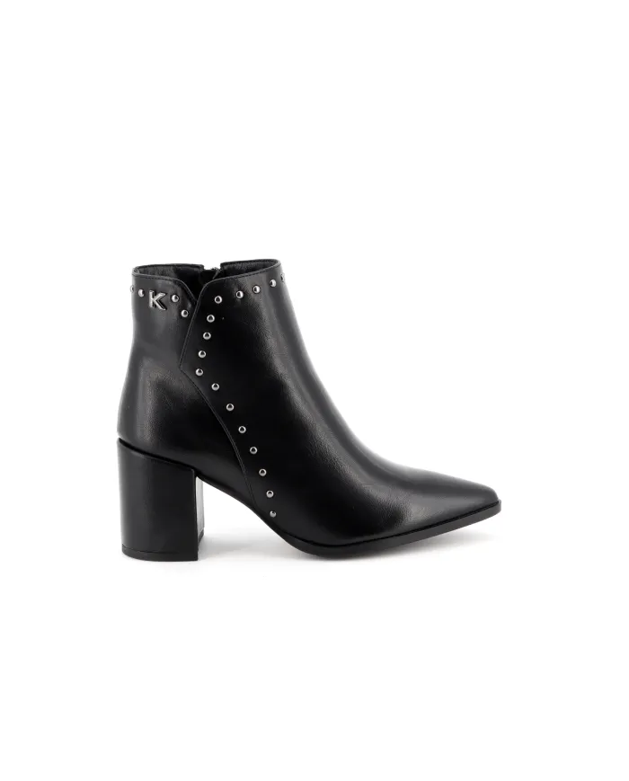 KEYS Tronchetto Nero - Glamour Calzature