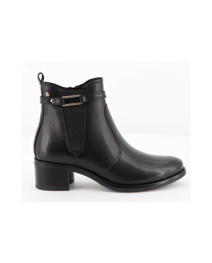 KEYS Tronchetto Nero - Glamour Calzature