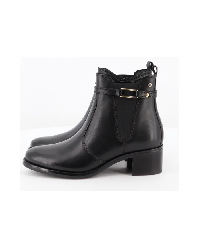 KEYS Tronchetto Nero - Glamour Calzature