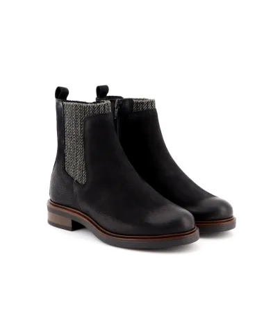 Cinzia Soft Tronchetto Nero - Glamour Calzature