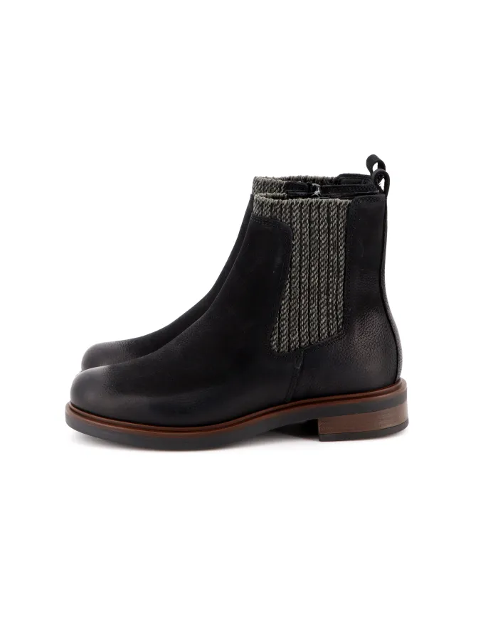 Cinzia Soft Tronchetto Nero - Glamour Calzature