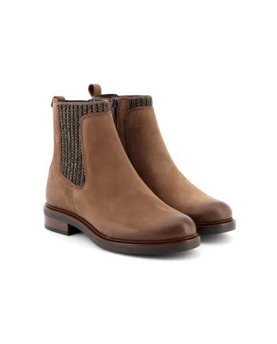 Cinzia Soft Tronchetto Cuoio - Glamour Calzature