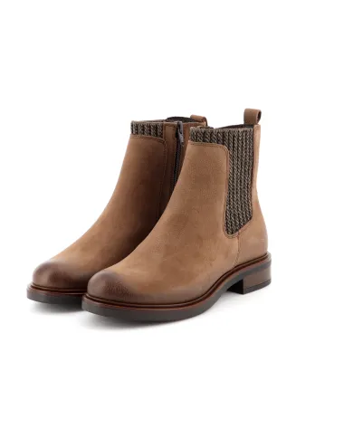 Cinzia Soft Tronchetto Cuoio - Glamour Calzature