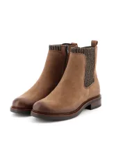 Cinzia Soft Tronchetto Cuoio - Glamour Calzature