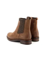 Cinzia Soft Tronchetto Cuoio - Glamour Calzature