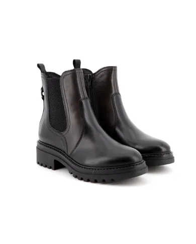 Cinzia Soft Tronchetto Nero - Glamour Calzature