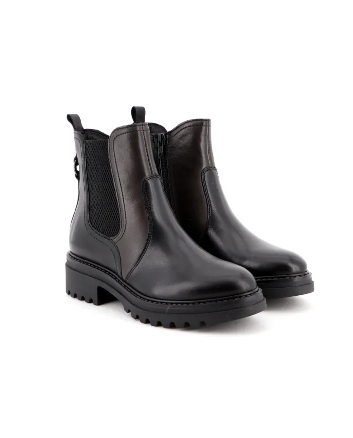 Cinzia Soft Tronchetto Nero - Glamour Calzature