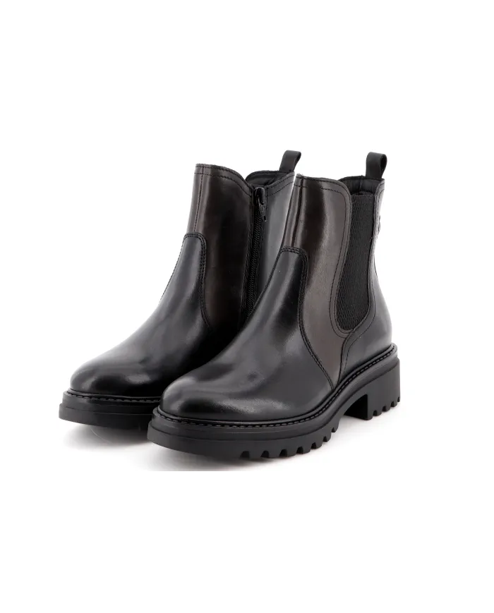 Cinzia Soft Tronchetto Nero - Glamour Calzature