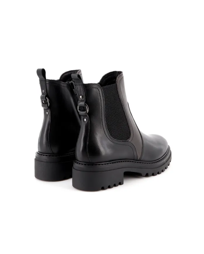 Cinzia Soft Tronchetto Nero - Glamour Calzature