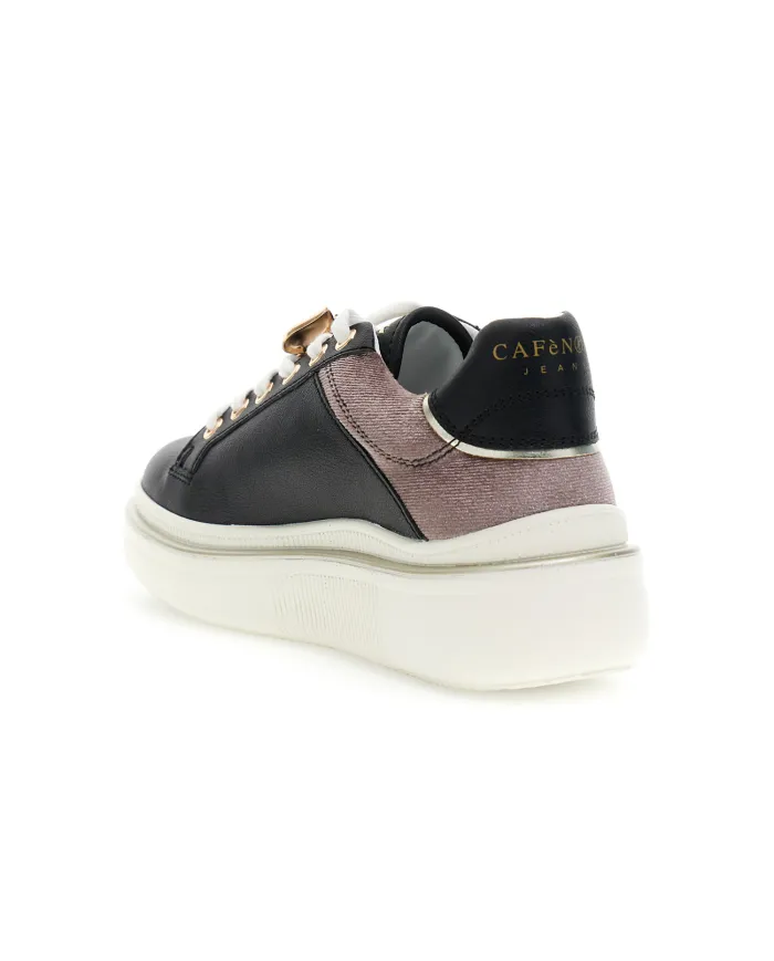 CafèNoir Sneakers Nero - Glamour Calzature CafèNoir Sneakers Nero - Glamour Calzature