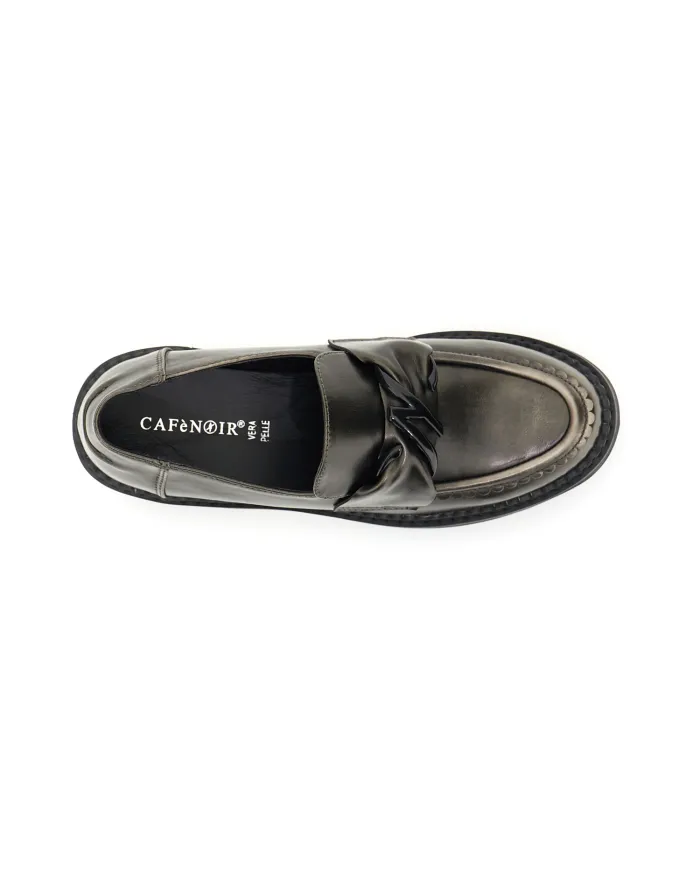 CafèNoir Mocassino Grigio - Glamour Calzature