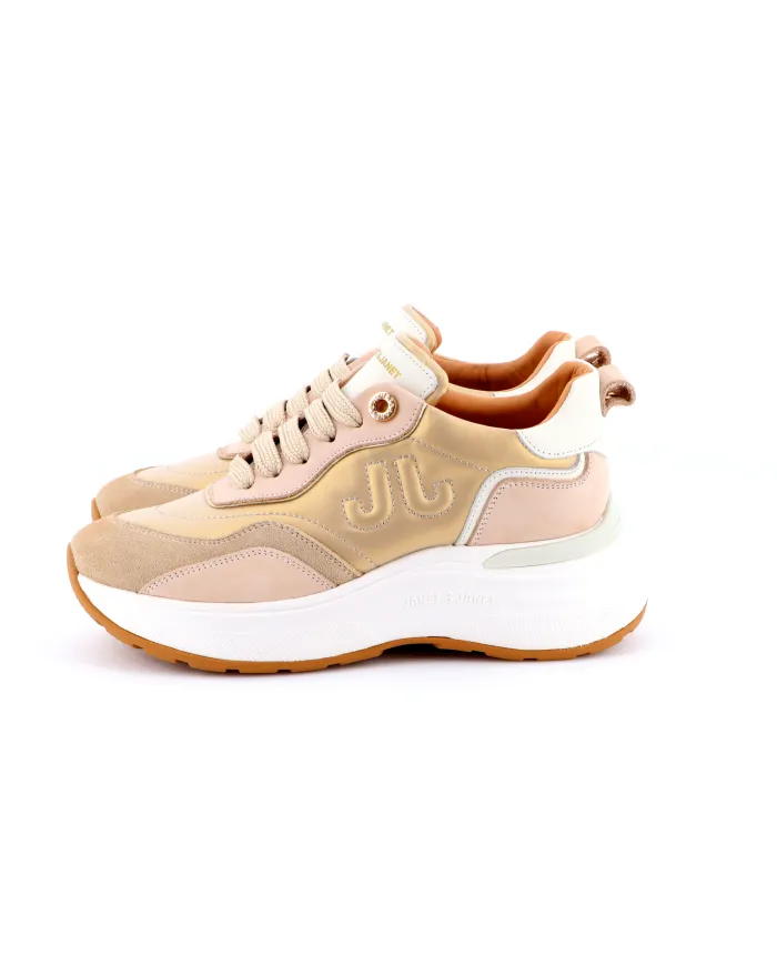 JANET&JANET Sneakers Beige - Glamour Calzature