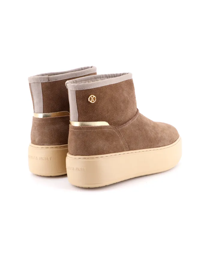 JANET&JANET Polacco Taupe - Glamour Calzature