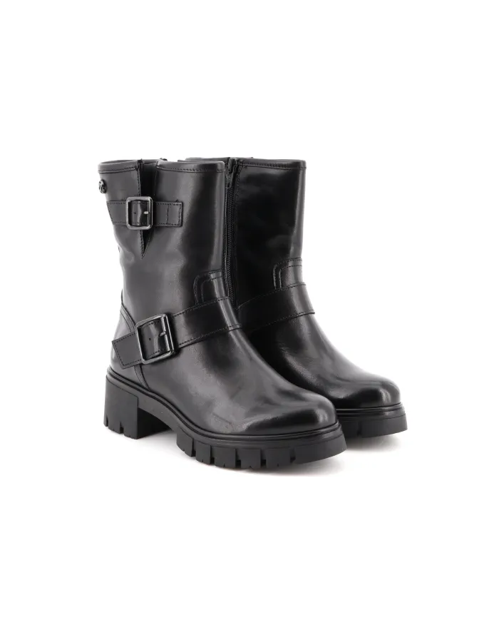 JANET&JANET Tronchetto Nero - Glamour Calzature