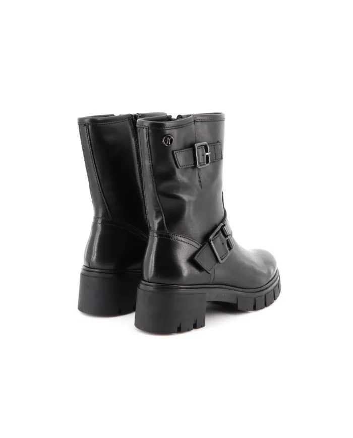 JANET&JANET Tronchetto Nero - Glamour Calzature JANET&JANET Tronchetto Nero - Glamour Calzature