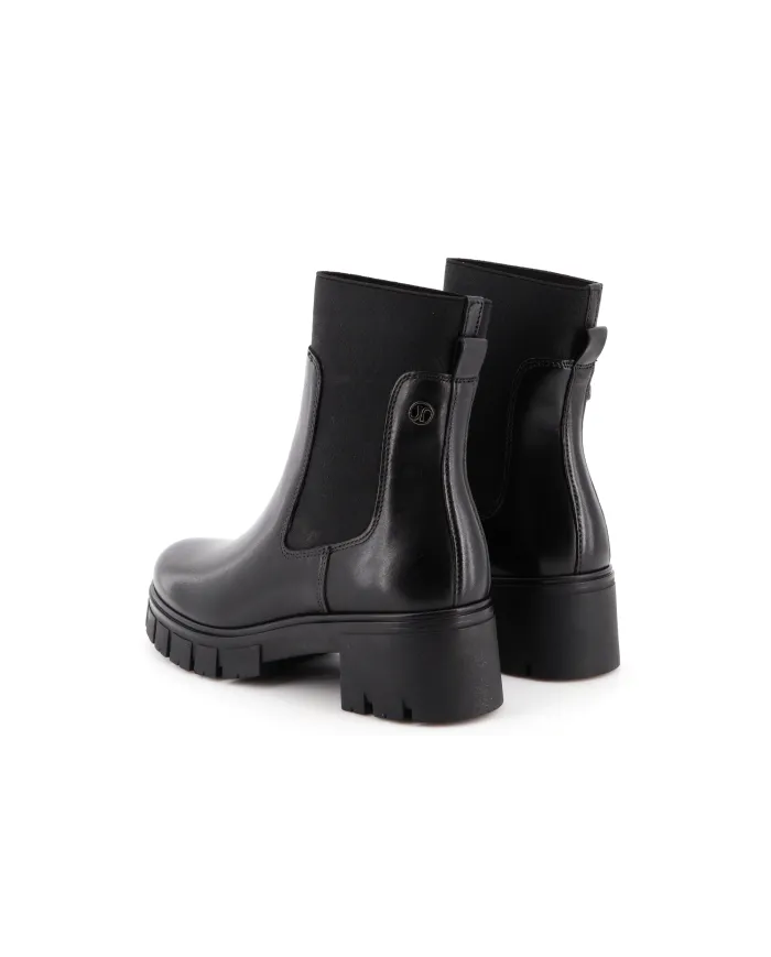 JANET&JANET Tronchetto Nero - Glamour Calzature JANET&JANET Tronchetto Nero - Glamour Calzature