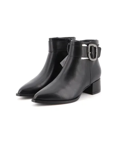 KEYS Tronchetto Nero - Glamour Calzature