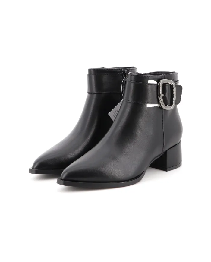 KEYS Tronchetto Nero - Glamour Calzature