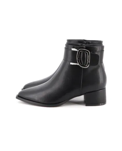 KEYS Tronchetto Nero - Glamour Calzature