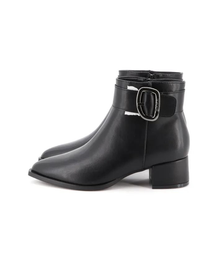 KEYS Tronchetto Nero - Glamour Calzature