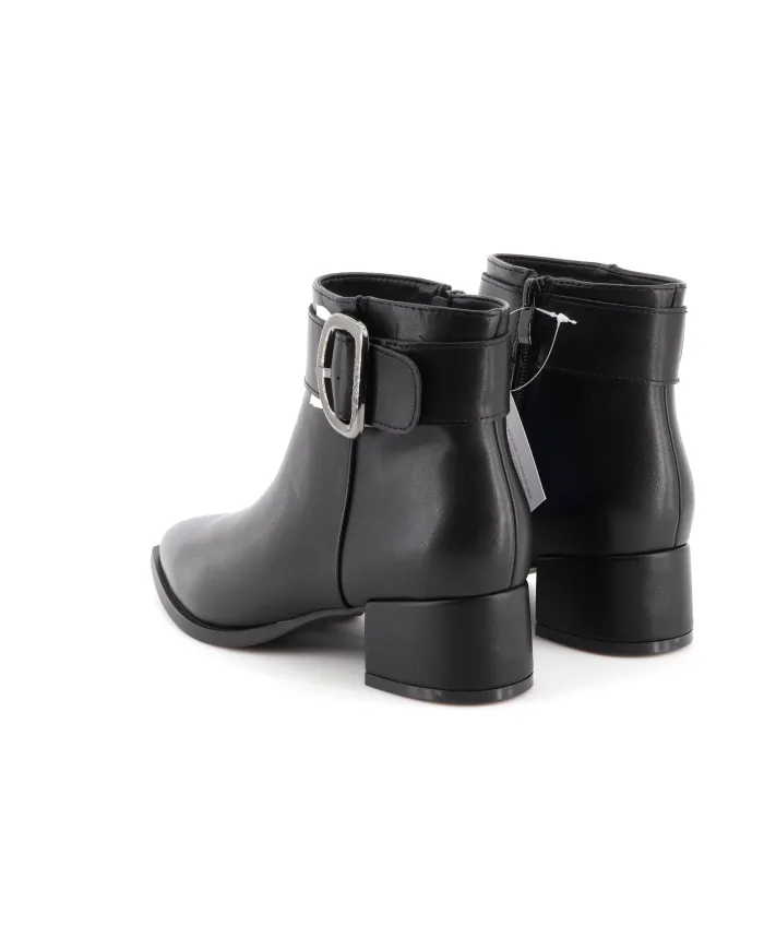 KEYS Tronchetto Nero - Glamour Calzature