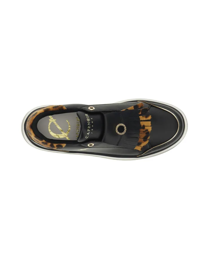 CafèNoir Slip-on Nero - Glamour Calzature