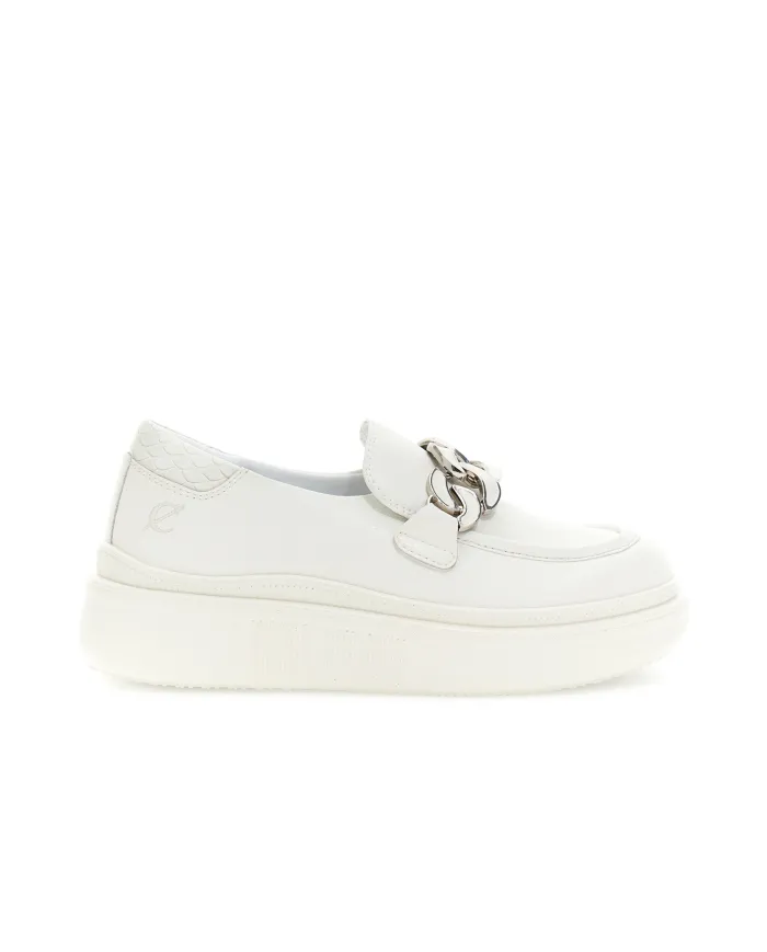CafèNoir Mocassino Bianco - Glamour Calzature CafèNoir Mocassino Bianco - Glamour Calzature